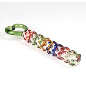 Mizzzee Colorful Love Key Crystal Dildo